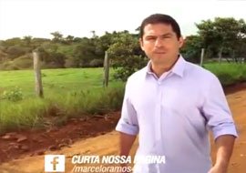 A maratona e política.